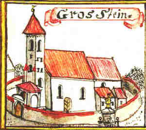 Grosstein - Kościół, widok ogólny